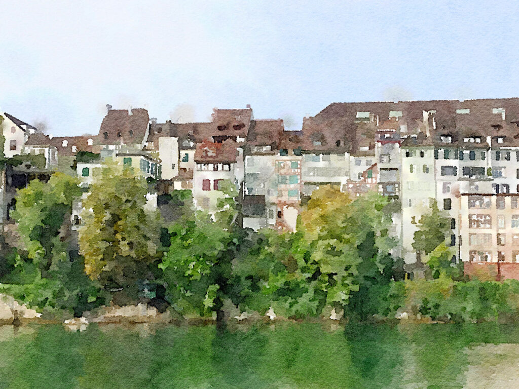Die Altstadt von Basel